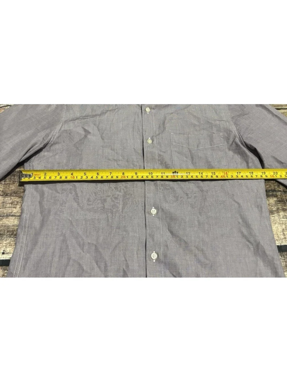 J Crew Shirt Mens Small Secret Wash 100s 2 Ply Yarns Slim Fit Purple